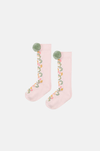 Blush Knit Chelie Socks
