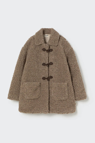 Taupe Sherpa Jacket
