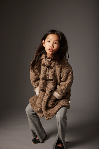 Taupe Sherpa Jacket
