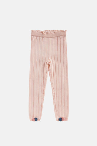 Moldavia Blush Knit Leggings
