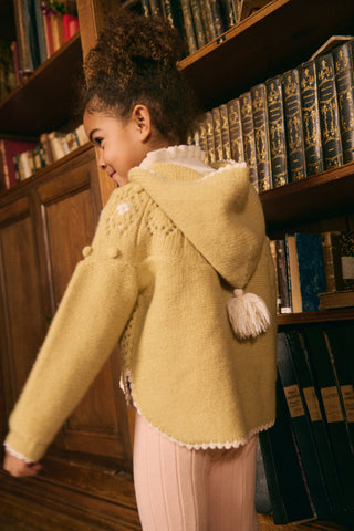 Honey Alpaca Knit Iona Cape
