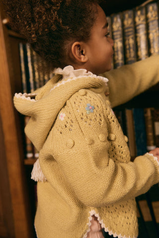Honey Alpaca Knit Iona Cape
