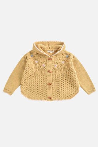Honey Alpaca Knit Iona Cape
