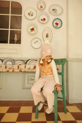 Isolina Beanie in Cream
