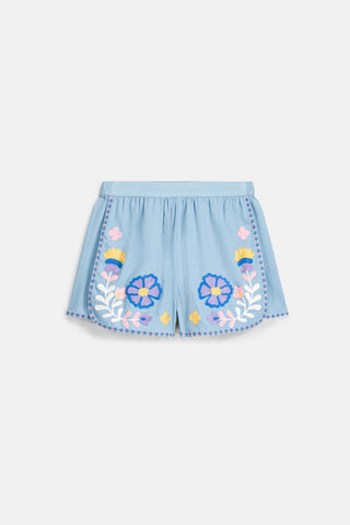 Maïwen Embroidered Shorts
