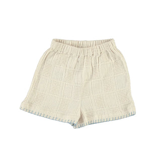 Hand Stitched Gio Shirt and Sky Shorts Set

