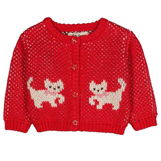 Kitty Cherry Jeannette Baby Cardigan
