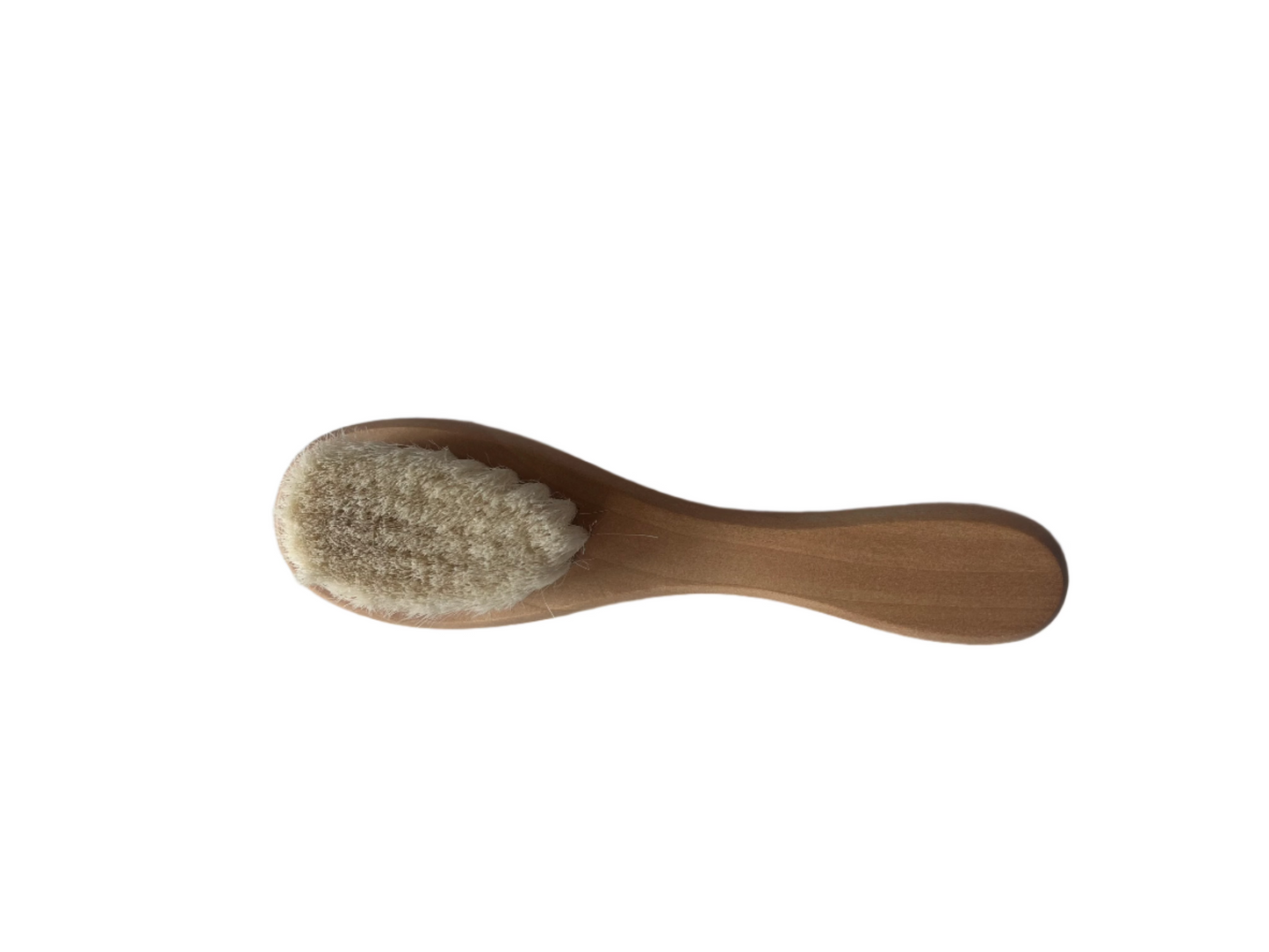 Soft Wooden Baby Brush with Logo