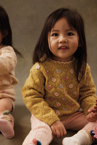 Honey Alpaca Knit Jadeli Jumper
