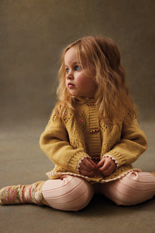 Honey Alpaca Knit Iona Cape
