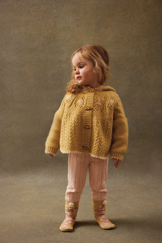 Honey Alpaca Knit Iona Cape
