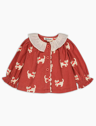 Kitty Rose Myrtille Baby Blouse
