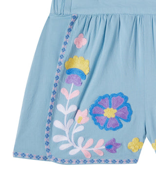 Maïwen Embroidered Shorts
