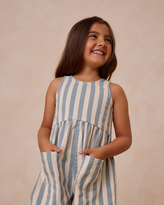 Ocean Stripe Dani Romper