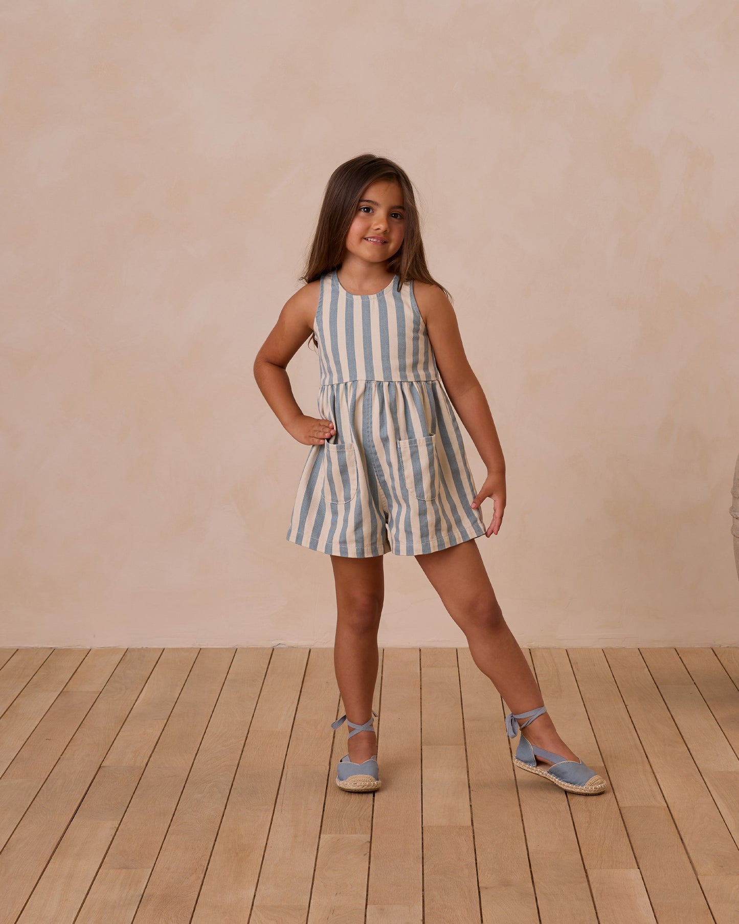 Ocean Stripe Dani Romper
