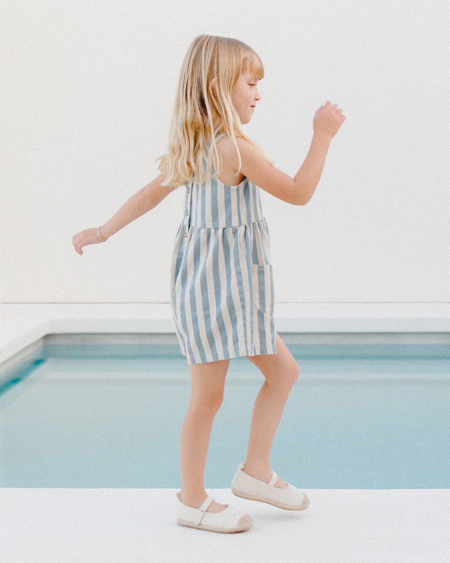 Ocean Stripe Dani Romper