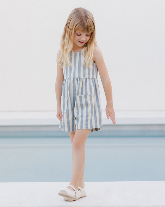 Ocean Stripe Dani Romper