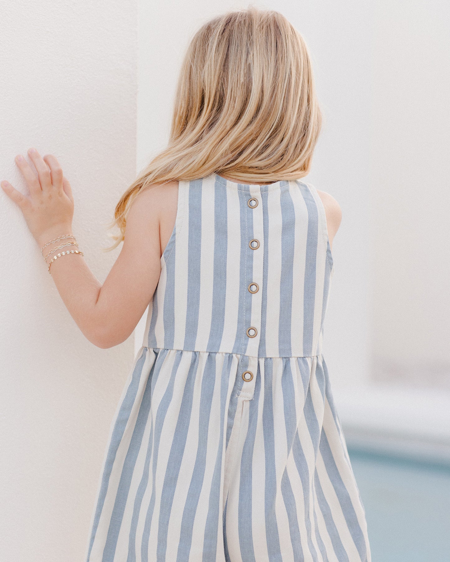 Ocean Stripe Dani Romper