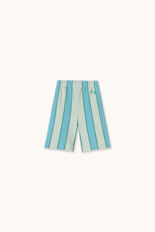 Retro Stripes Blue Towel Baby Pants
