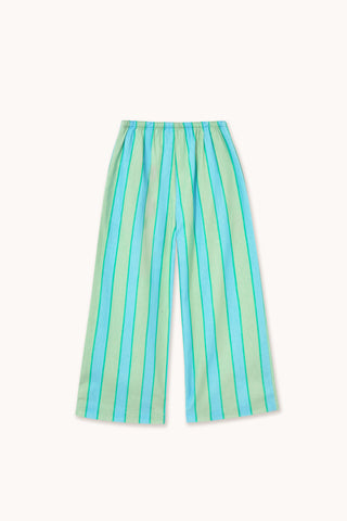 Retro Stripes Pant in Washed Emerald
