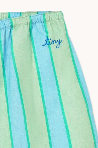 Retro Stripes Pant in Washed Emerald
