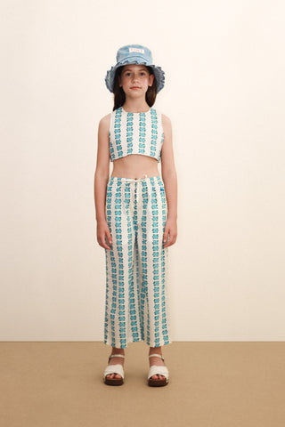 Blue Flowers Set
