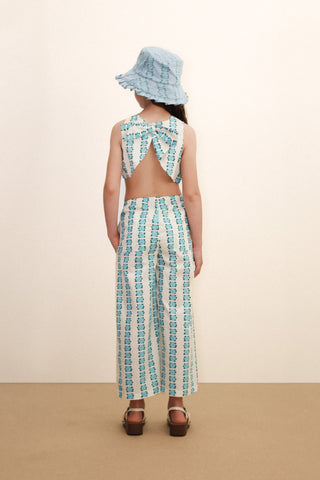 Blue Flowers Set

