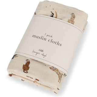 Roar Muslin Cloth 3 Pack
