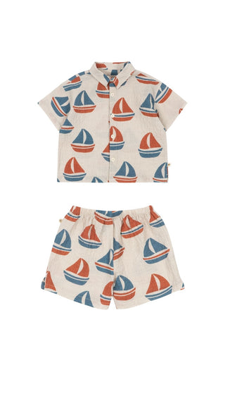 Elliott Ahoy Shirt and Short Set
