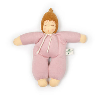 Walnut Baby Waldorf Doll Pink
