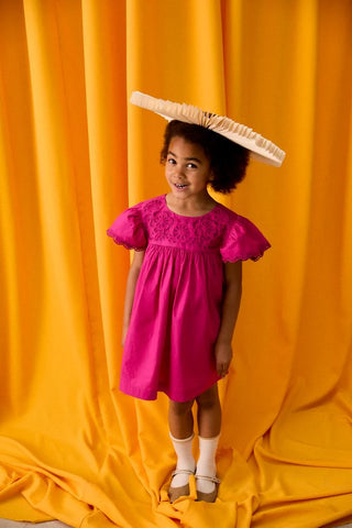 Notcha Broderie Dress
