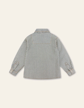 Brave Striped Button Down Shirt
