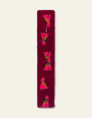 Teddy Poodle Scarf
