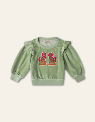 Poodle Velour Honette Sweater
