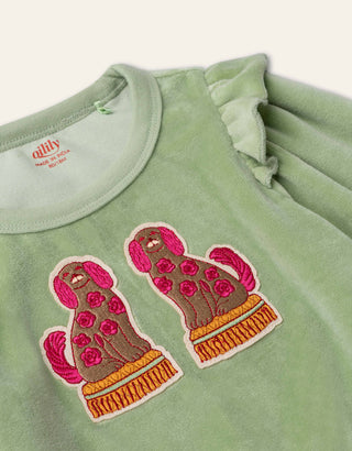 Poodle Velour Honette Sweater
