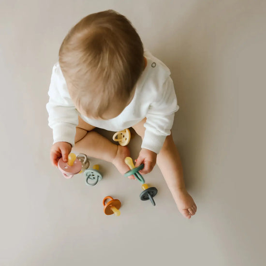 Snuggle Me Organics Pacifier-Moss & Slate