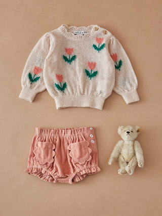 Pink Tulip Sweater
