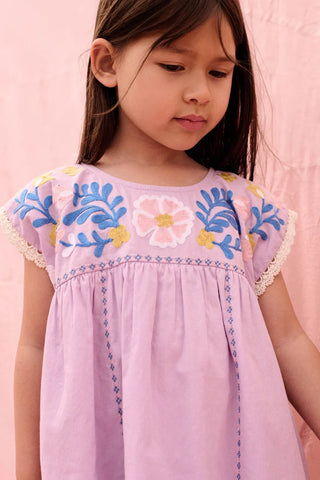 Talula Floral Embroidered Dress
