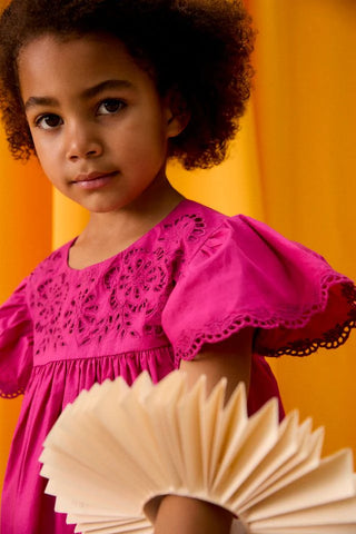 Notcha Broderie Dress
