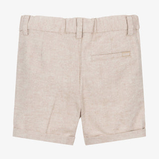 Mayoral Baby Boy Coconut Linen Shorts
