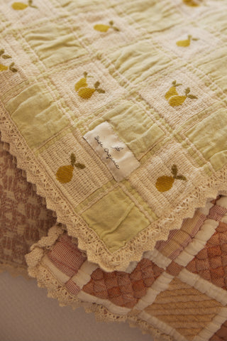 Pear Patchwork Blanket
