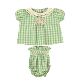 Smocked Embroidered Tilia Baby Set
