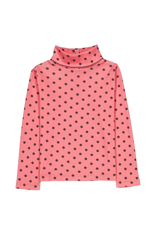 Poppy Dots Twiggy Turtleneck
