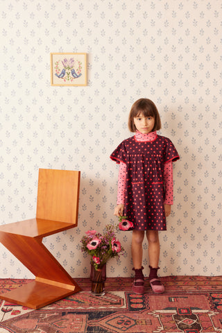 Poppy Dots Twiggy Turtleneck
