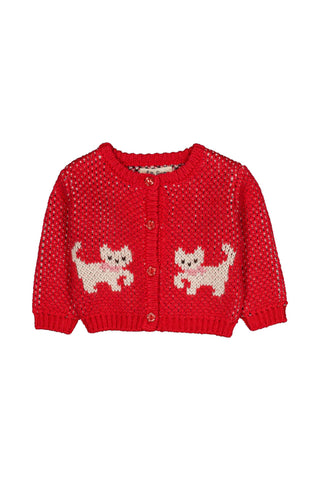 Kitty Cherry Jeannette Baby Cardigan
