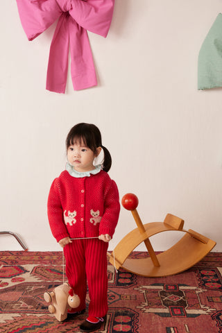 Kitty Cherry Jeannette Baby Cardigan
