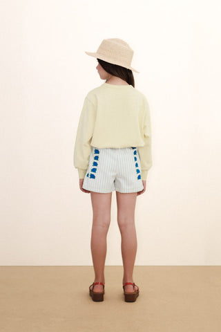 Diamonds Graphic Sweatshirt in Dusty Yellow
