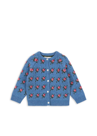 Rosie Blue Knit Cardigan
