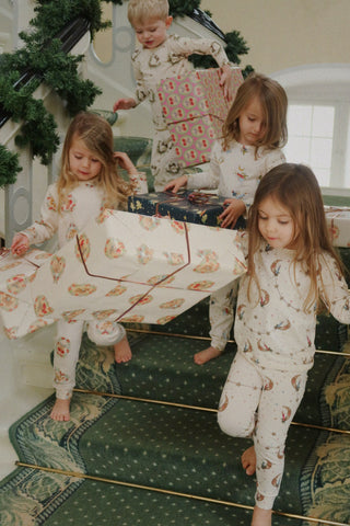 Luna Holiday Moon Pajama Set
