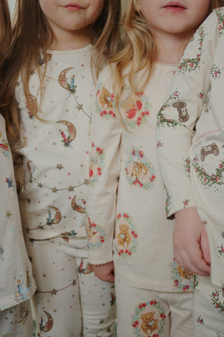 Luna Holiday Moon Pajama Set
